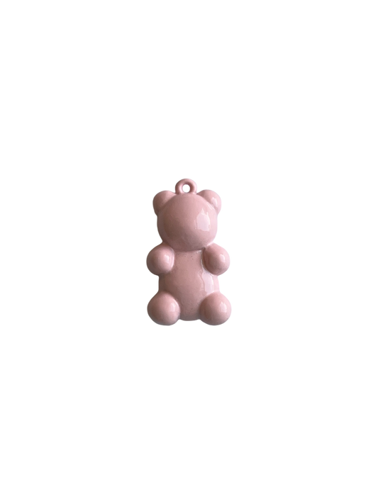 Pink Teddy Bear Charm