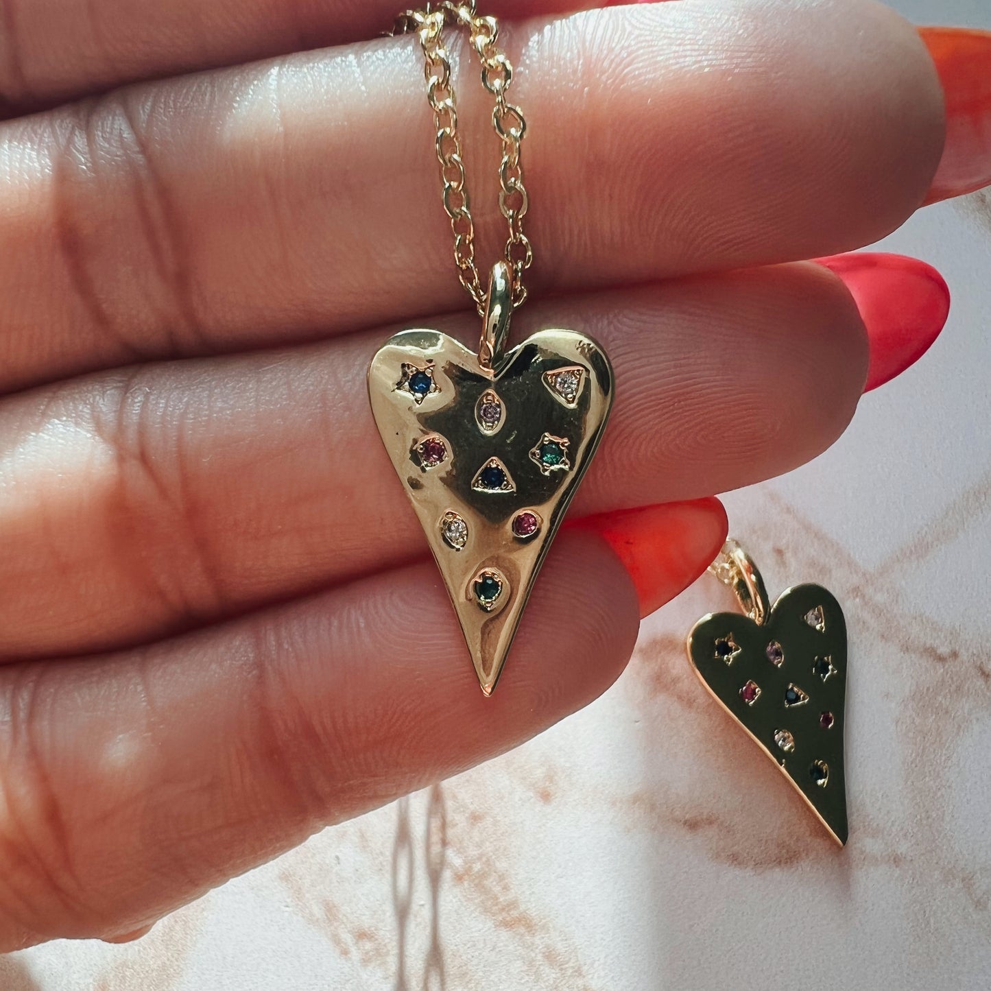 Ingrid Sinless Heart Necklace