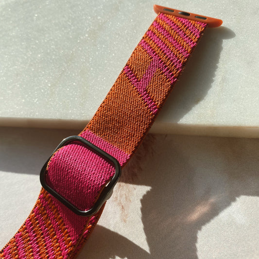 Versatile Cherry Pop Apple Watch Band