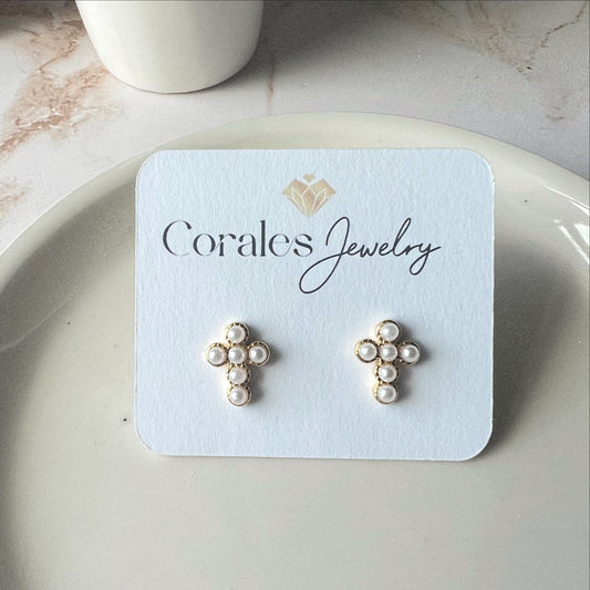 Crux Pearl Earrings